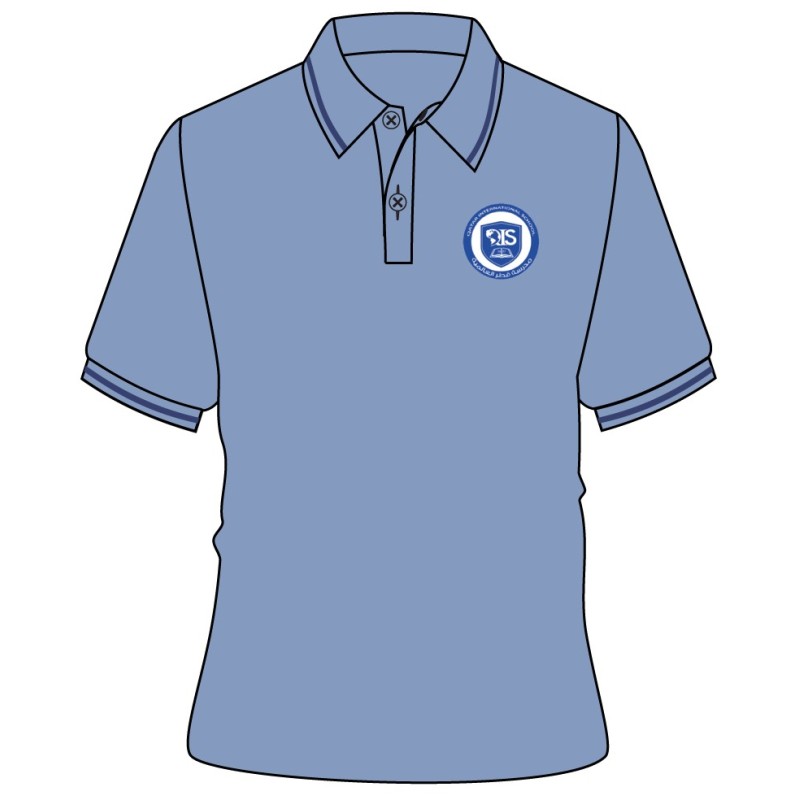 Skyblue Polo T-Shirt -- [FS1 - YEAR 6]