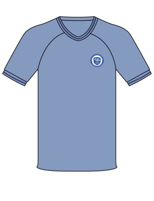 V-Neck Polo   [ P.E. ]  T-Shirt -- [FS1 - YEAR 13]