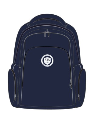 Navy Blue Bookbag -- [FS1 - YEAR 13]